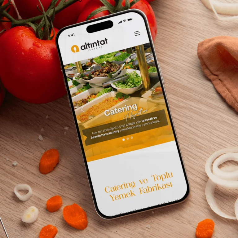Altıntat Web Sitesi Tasarımı