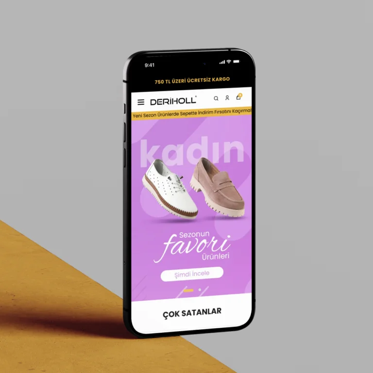 Deriholl Web Sitesi Tasarımı